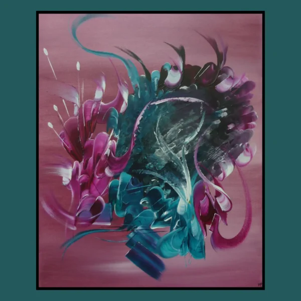 Peinture-abstraite-rose-46x55-le-cache-cachette.