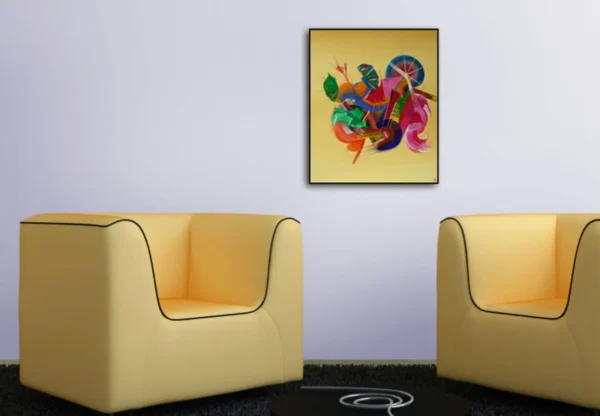 Tableau contemporain moderne Musique Tableau-contemporain-moderne-Musique