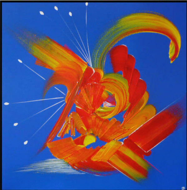 peinture-abstraite-ballade-bleue-martine-belfodil peinture-abstraite-ballade-bleue-martine-belfodil-