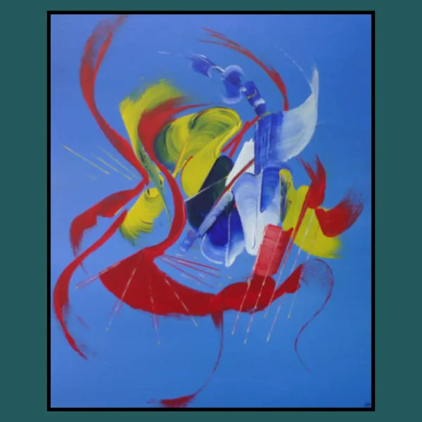 peinture-abstraite-bleu-Fleur-de-toile-martine-belfodil peinture abstraite bleu Fleur de toile Martine Belfodil, couleurs florales et formes délicates