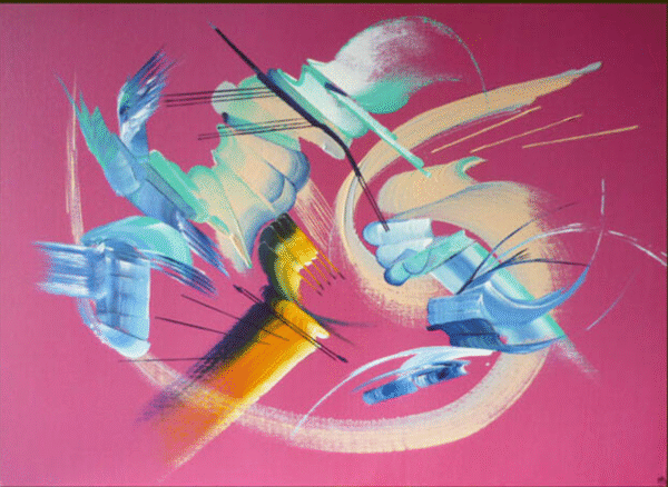 peinture-abstraite-intrus-martine-belfodil L’intrus – peinture abstraite intrigante et expressive par Martine Belfodil