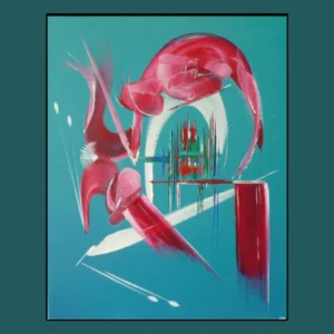 peinture-abstraite-vert-Secret-d'ame-martine-belfodil Secret d’âme – peinture abstraite-vert- Martine Belfodil mystérieuse et élégante